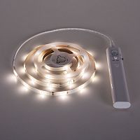 Комплект светодиодной ленты с датчиком движения Elektrostandard SLS 01 CW  6Вт 1М 2,4Вт 4200К IP65 картинка 